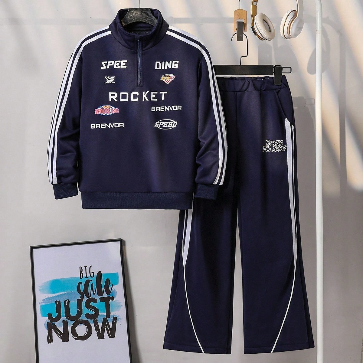 Boys' (Large) Hooded Sweatshirt Set