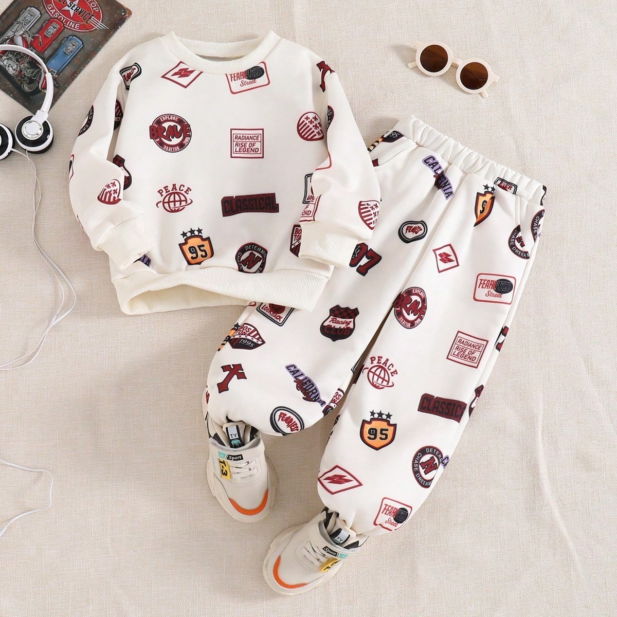 Boy's (Small) Hooded Sweatshirt Set