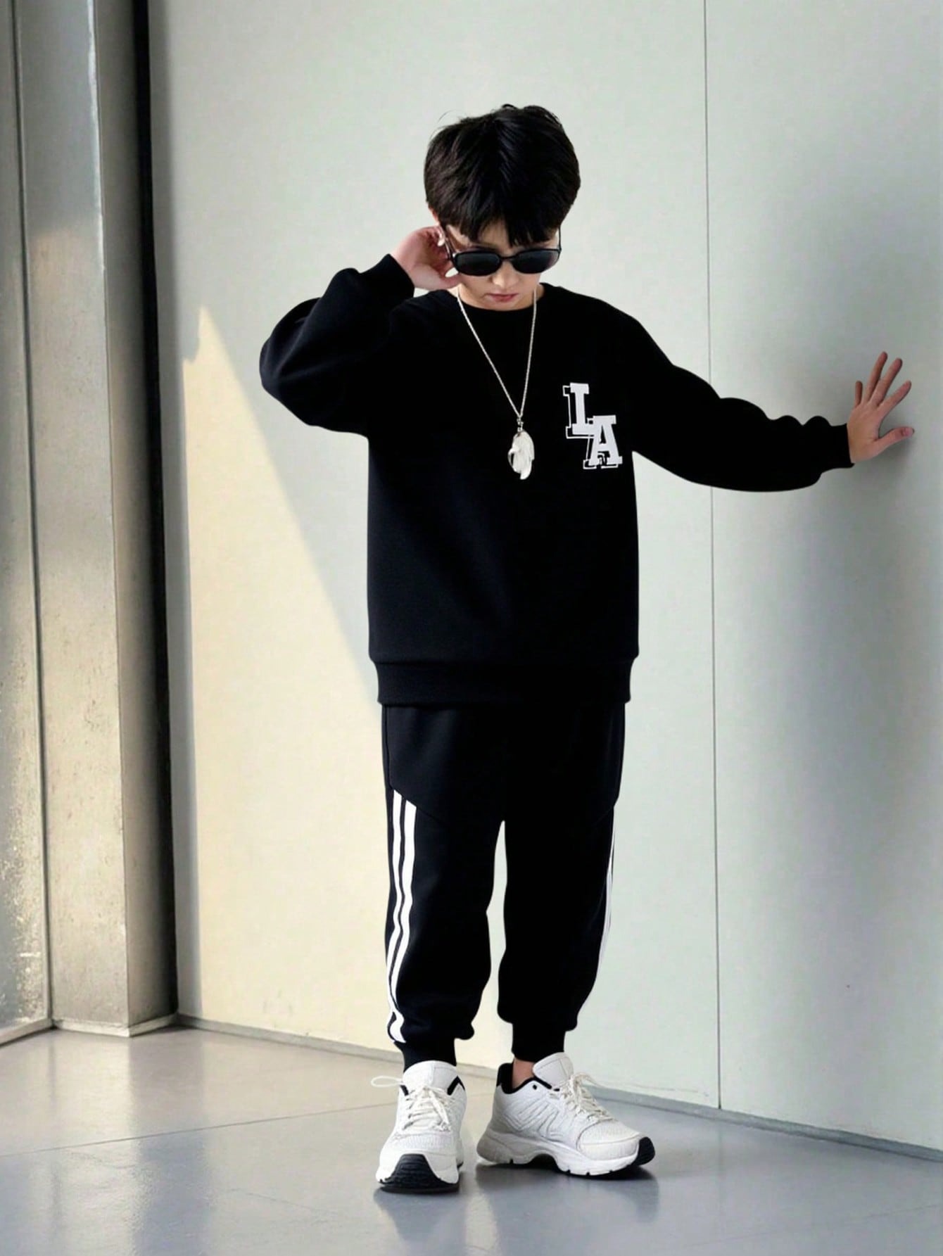 Boys' Oversized Hoodie Set