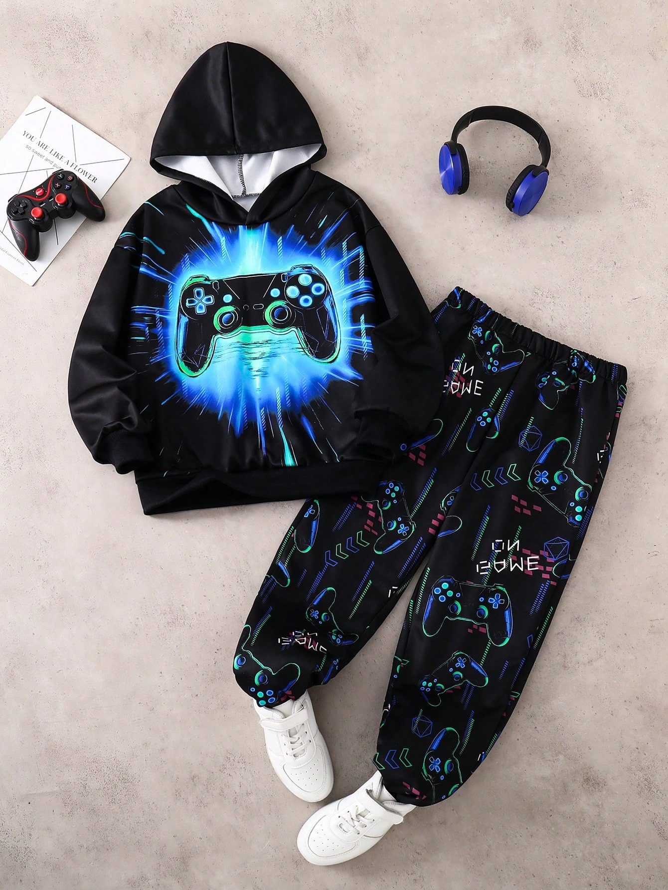  Boys' Oversized Hoodie Set