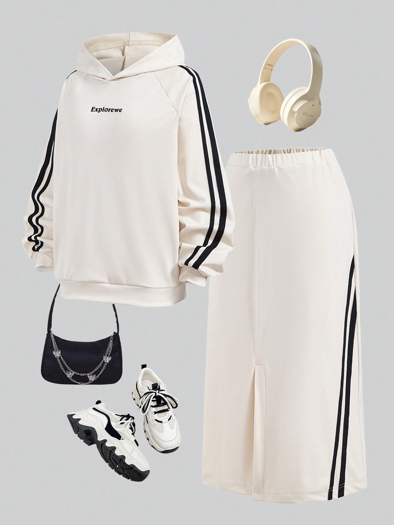 Teenage Girls' Hoodie Set