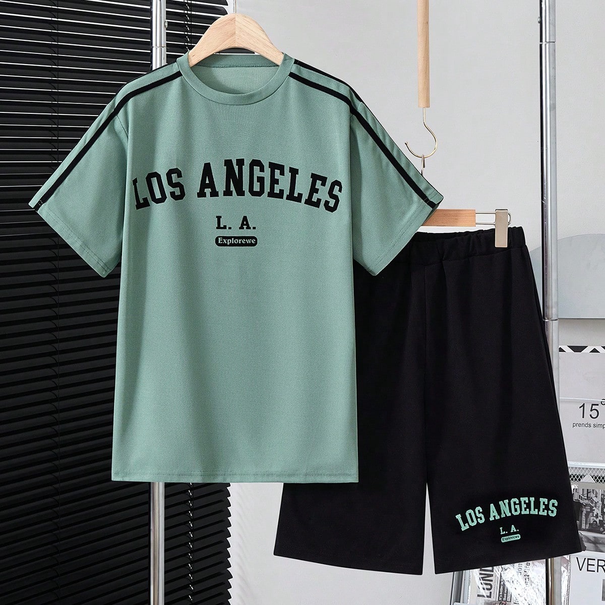  Teenage Boys' T-Shirt Set