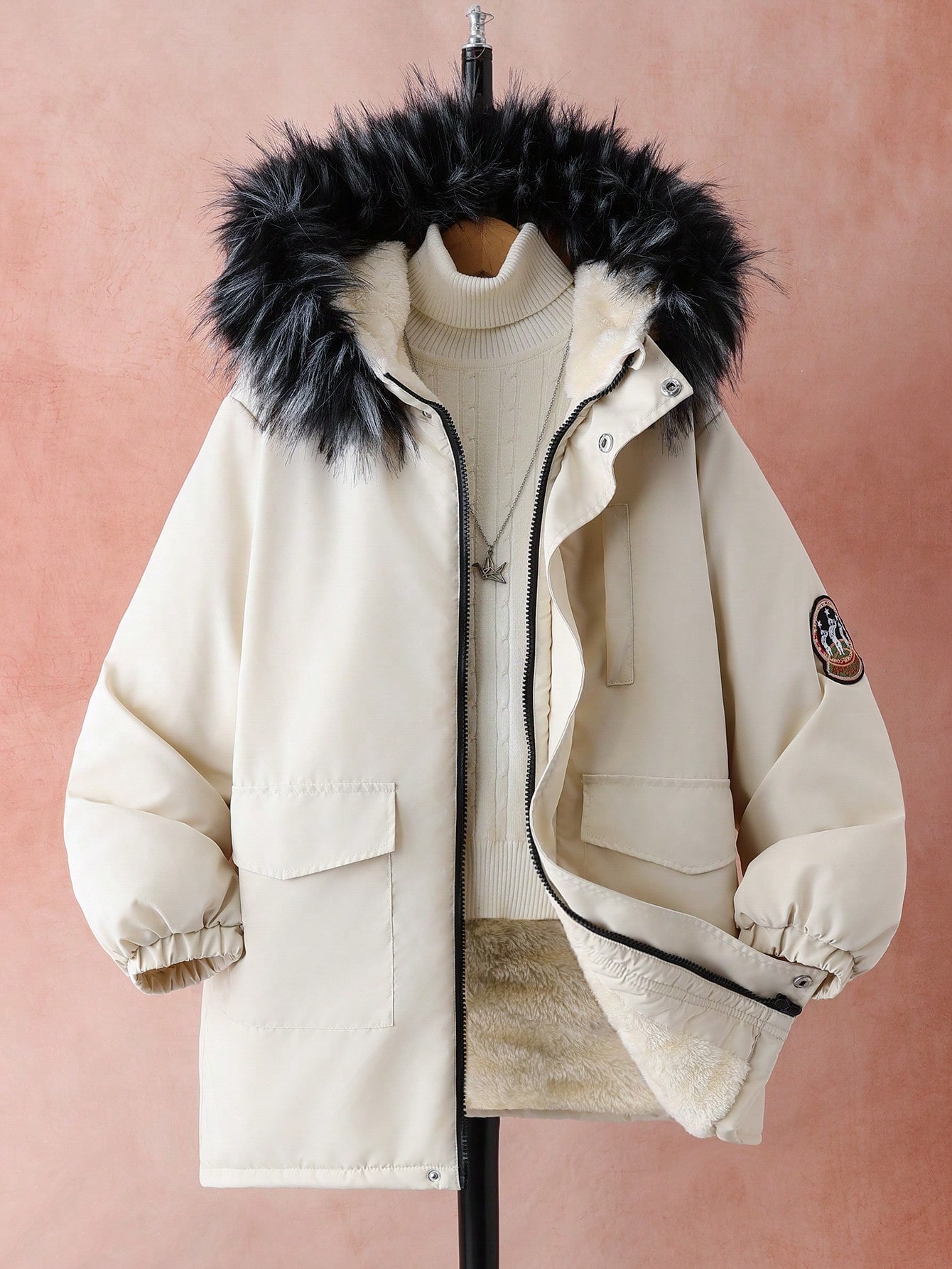 Boys' (Large) Cotton-padded Coat