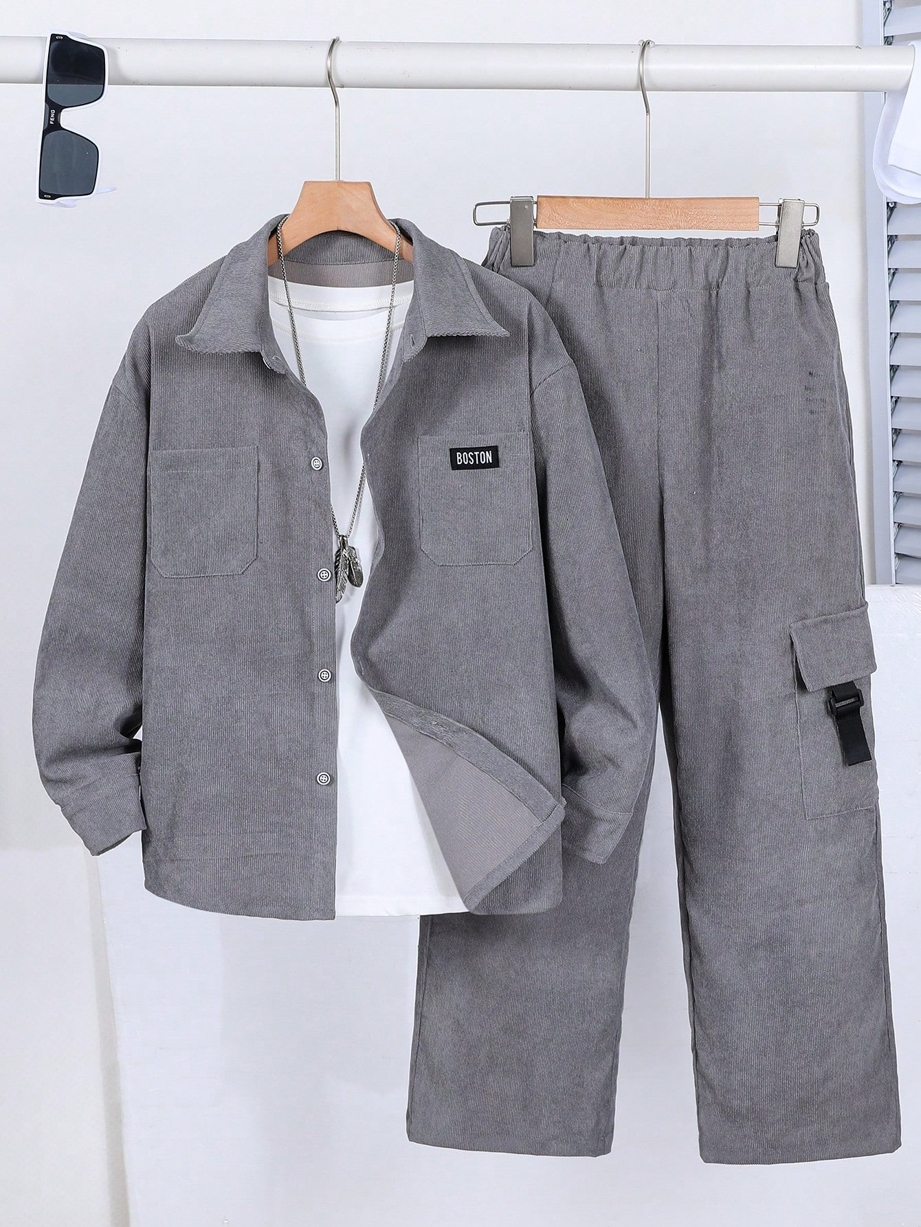  Boys' (Large) Shirt Set