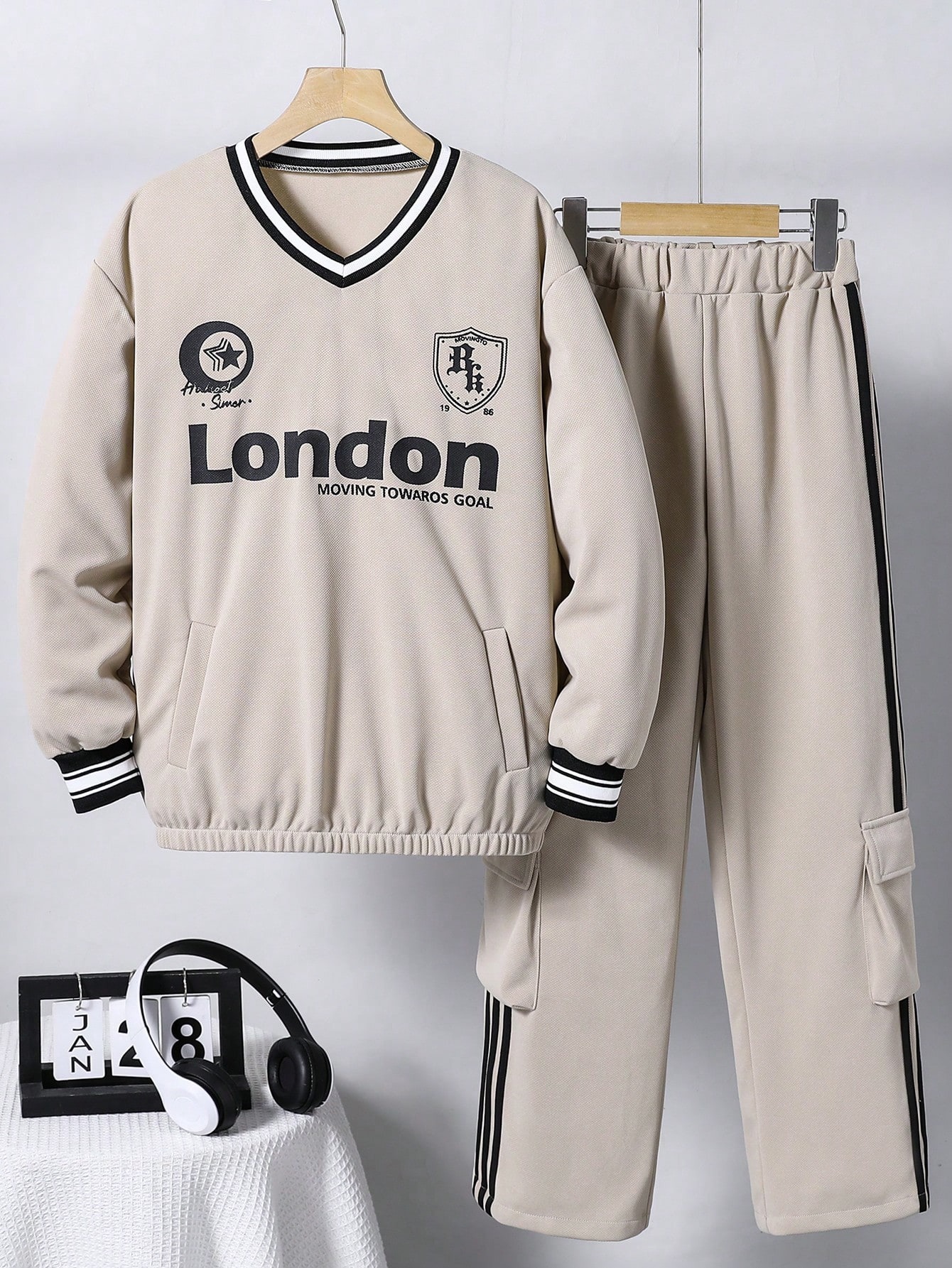 Boys' (Large) Hooded Sweatshirt Set