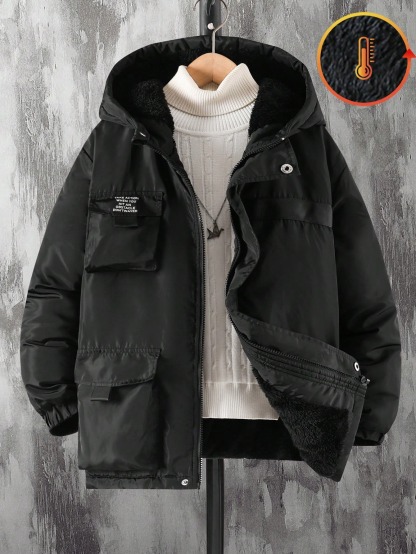  Boys' (Large) Cotton-padded Coat