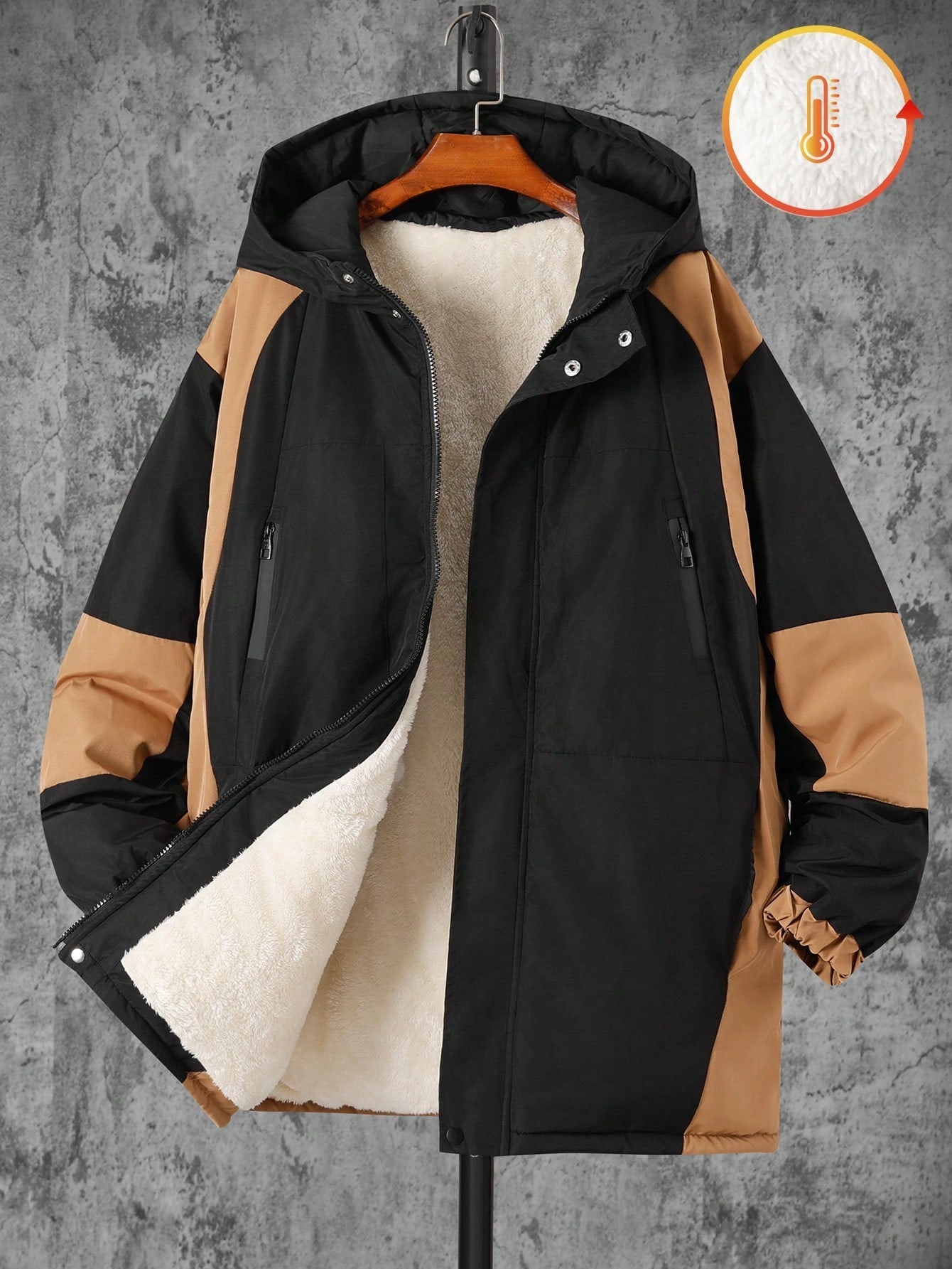 Boys' Cotton-Lined Winter Coat