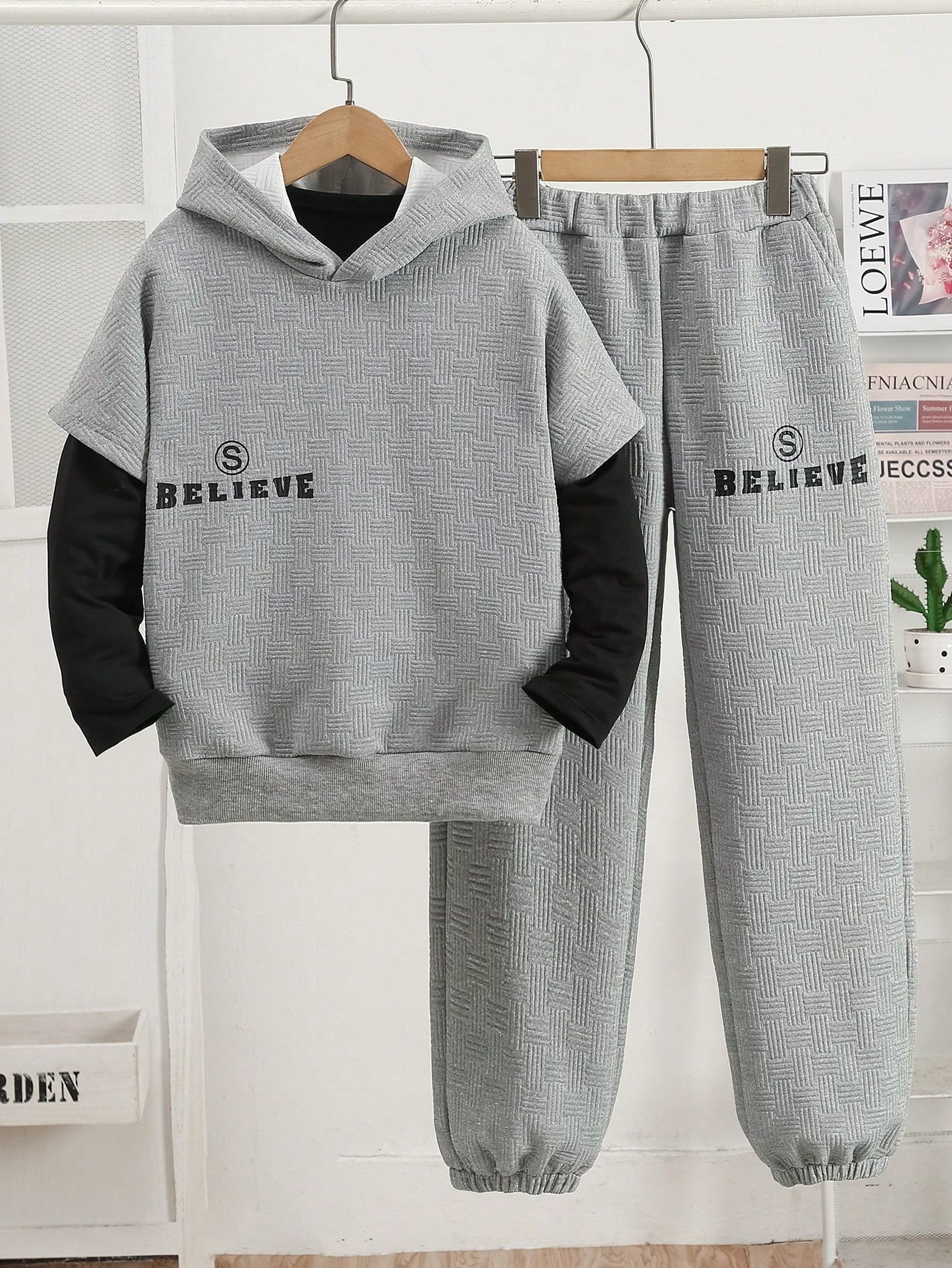  Boys' (Large) Hooded Sweatshirt Set