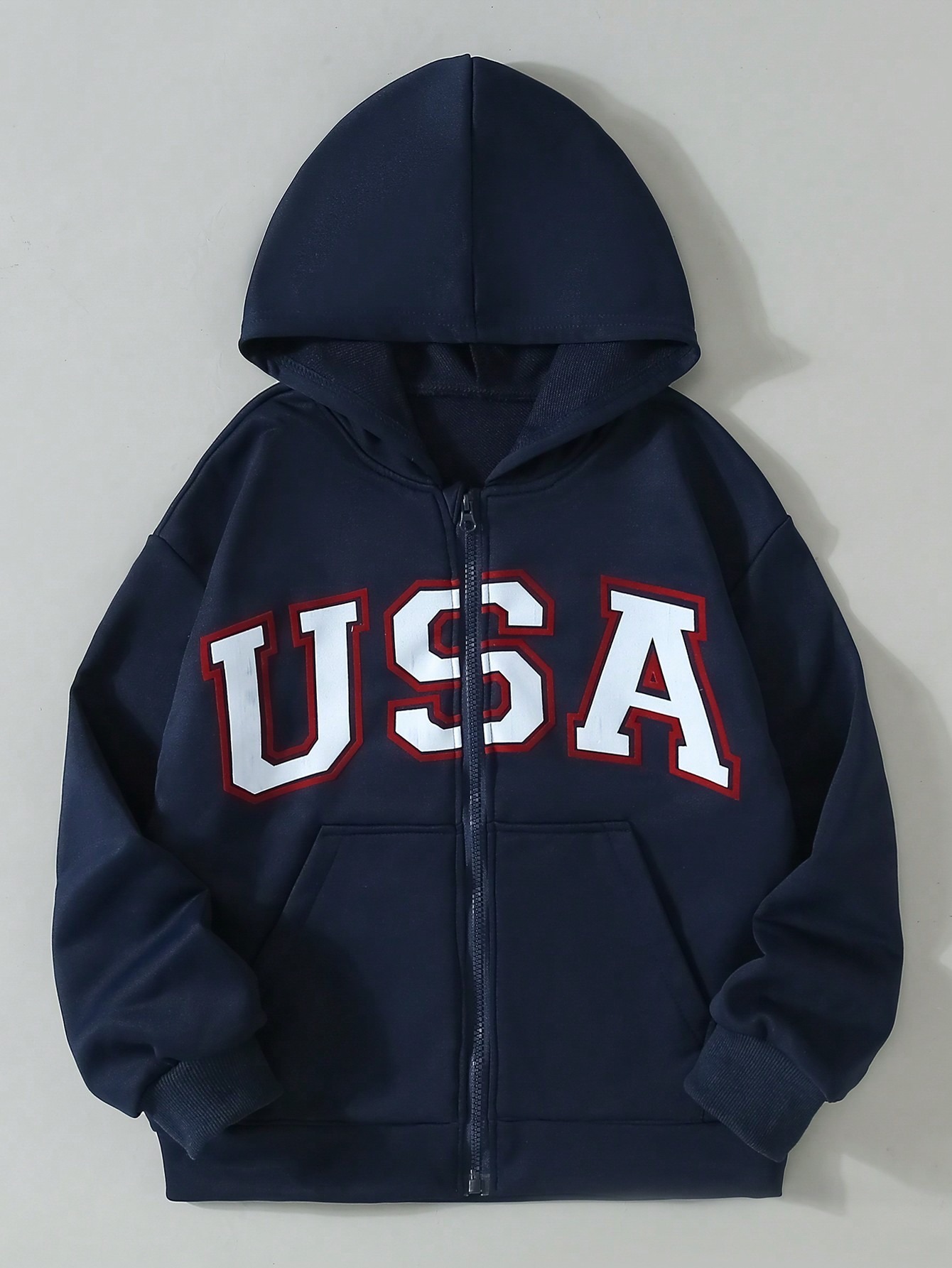 Oversized Boys' Hooded Sweatshirt