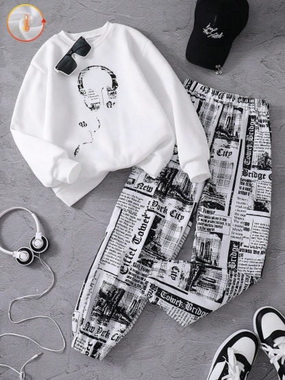 Boys' (Large) Hooded Sweatshirt Set