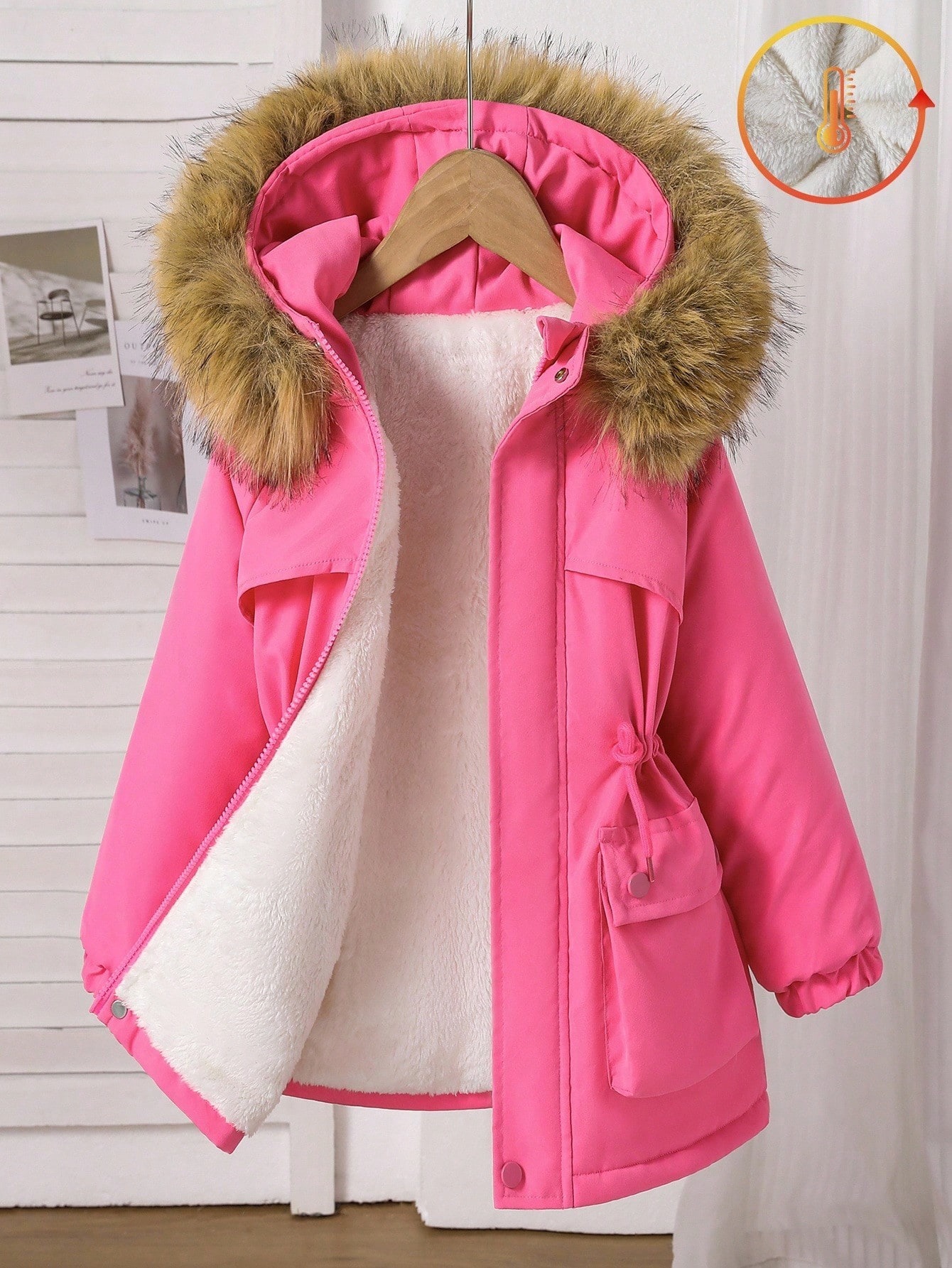  Girls' (small) padded coat