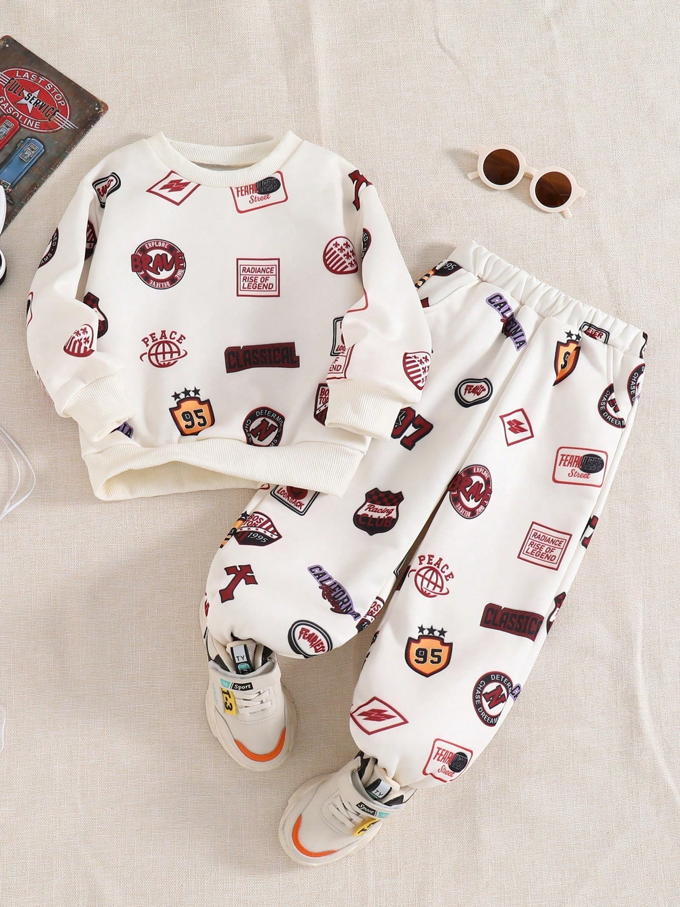Boy's (Small) Hooded Sweatshirt Set