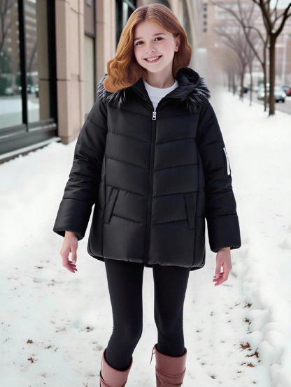 Girls' (Large) Padded Coat