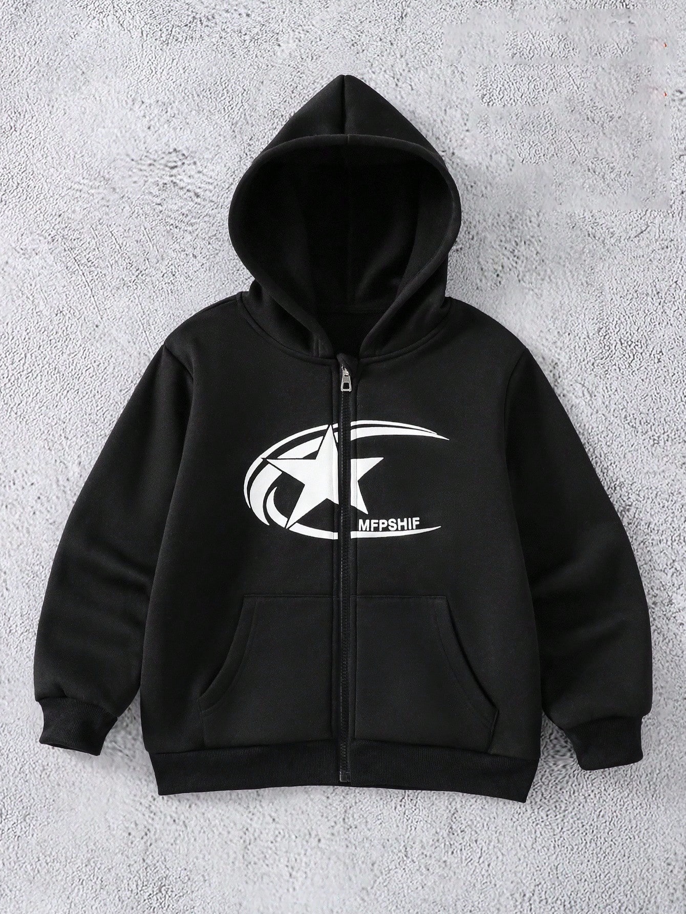  Oversized Boys' Hooded Sweatshirt