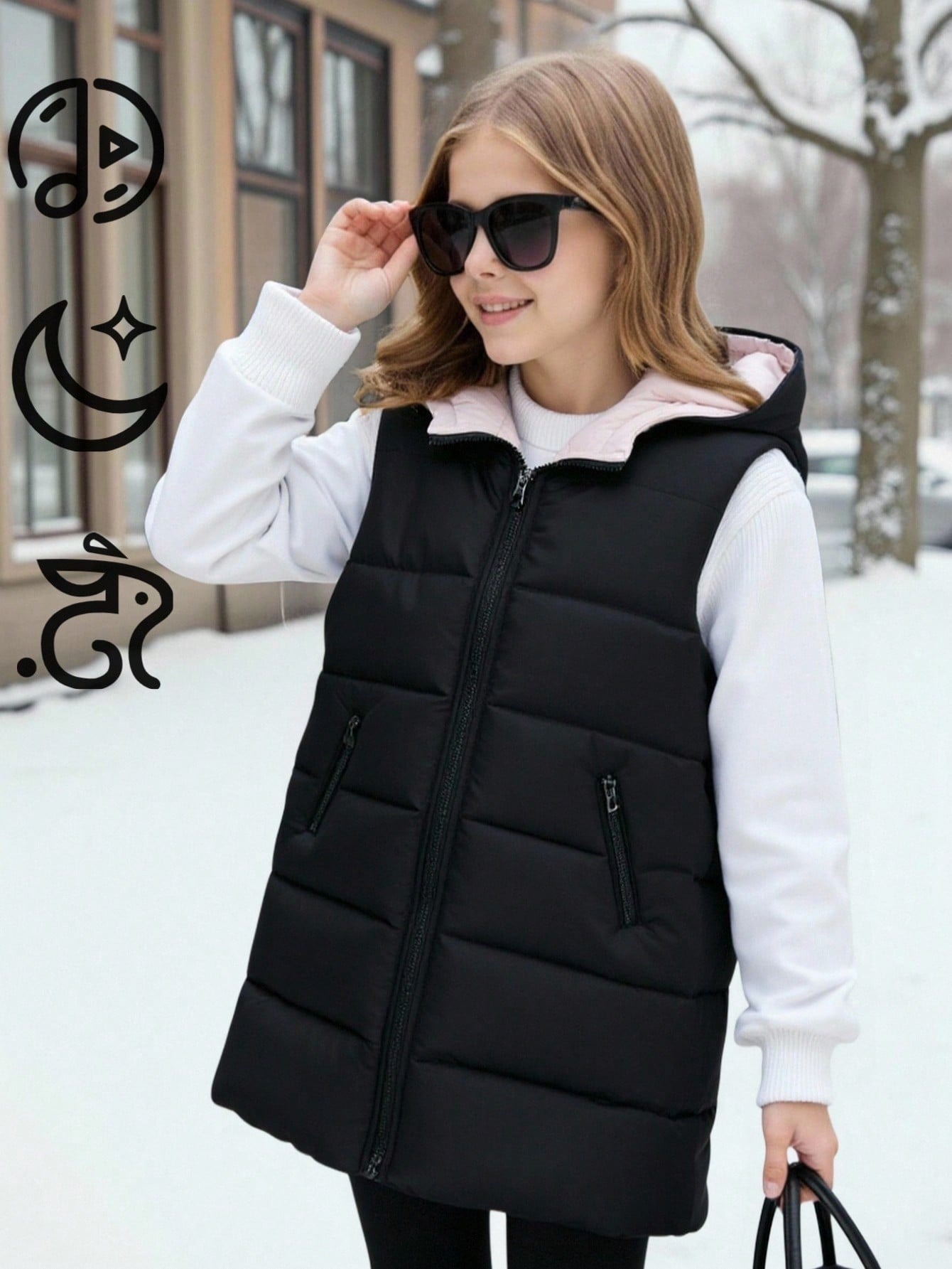 Girls' (Large) Cotton Coat