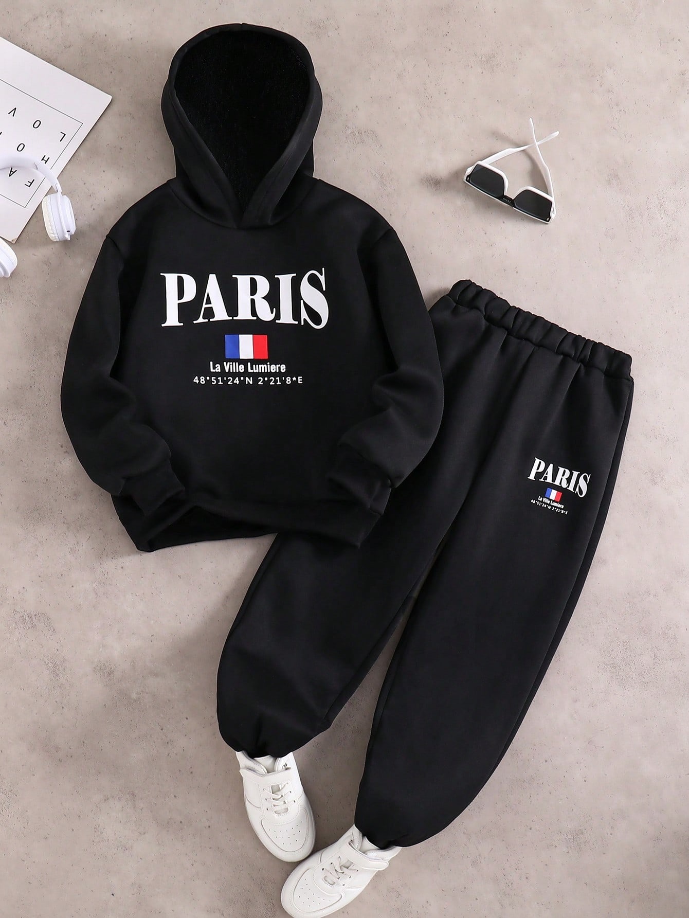  Boys' Oversized Hoodie Set