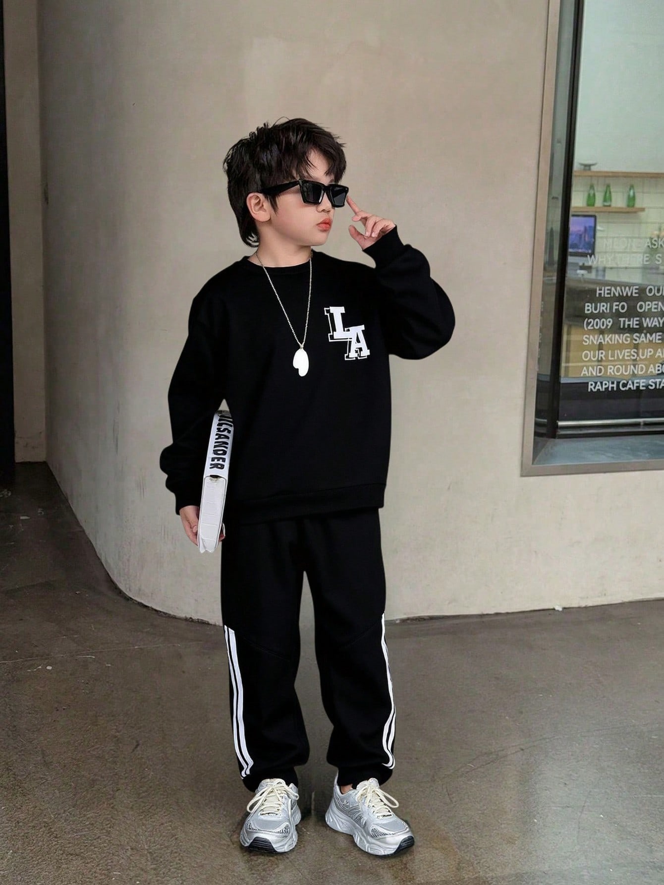Boys' Oversized Hoodie Set