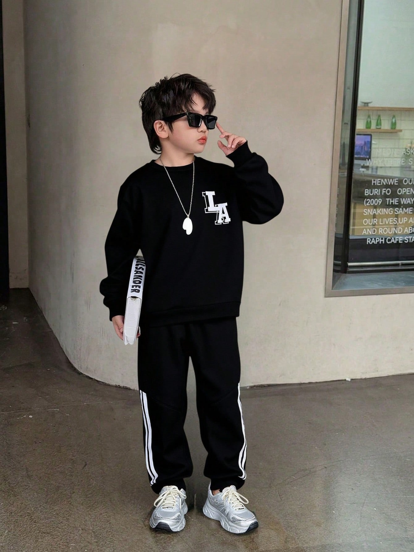 Boys' Oversized Hoodie Set