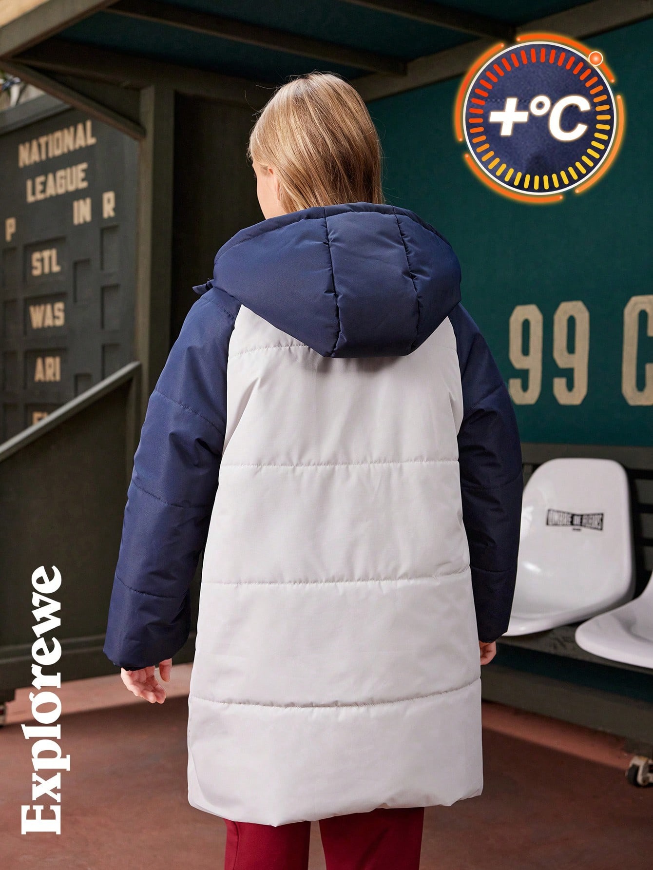 Girls' (Large) Padded Coat