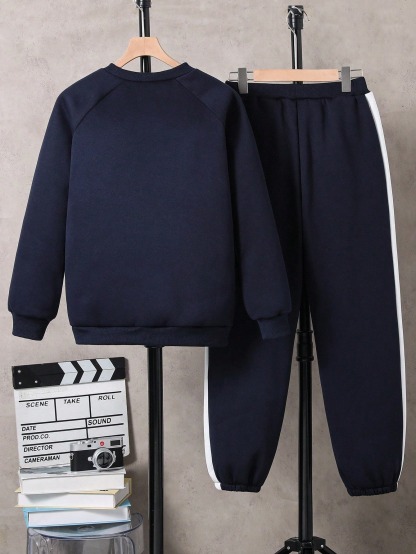  Boys' Hooded Sweatshirt Set