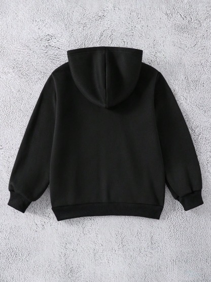  Oversized Boys' Hooded Sweatshirt