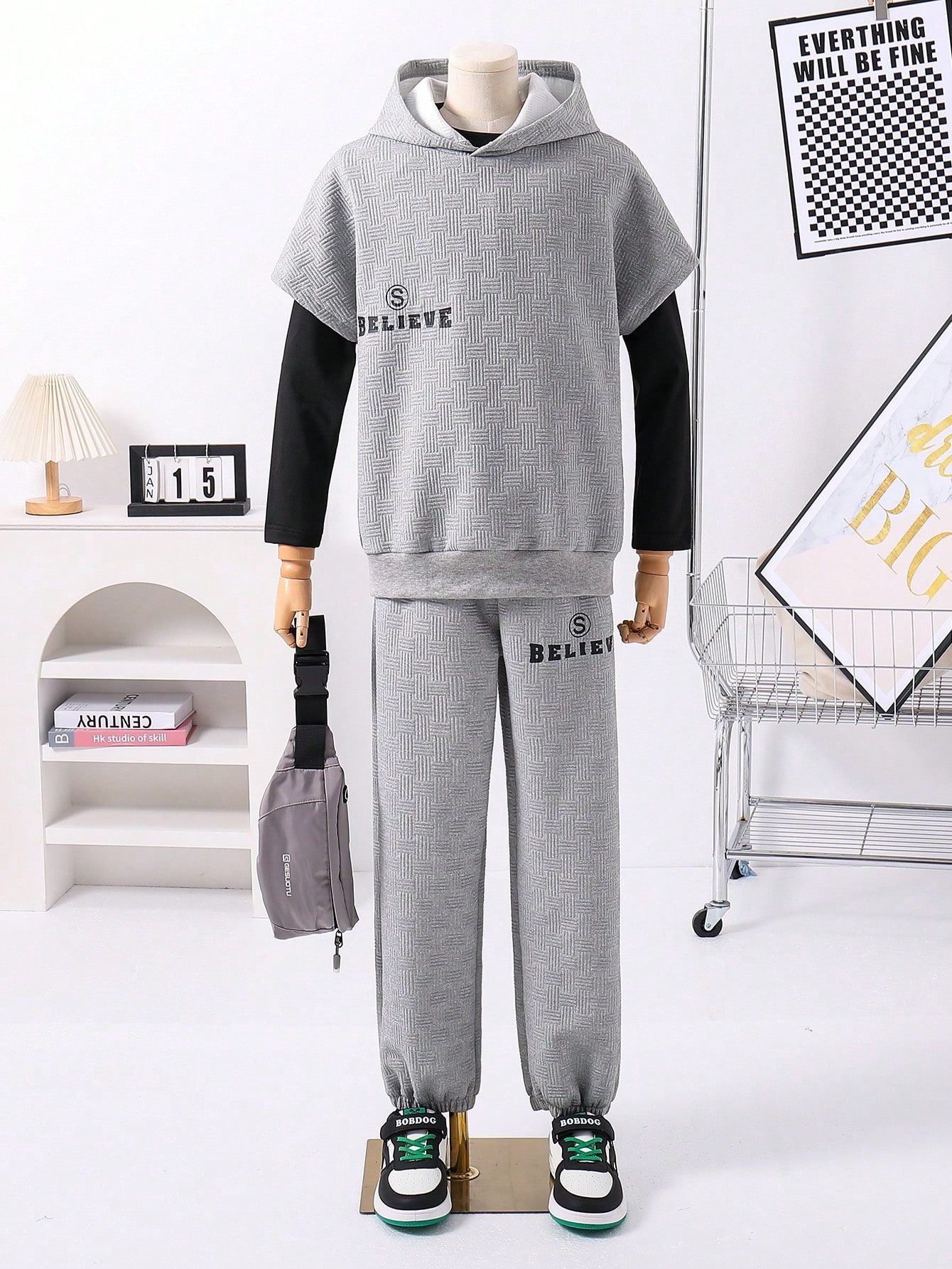  Boys' (Large) Hooded Sweatshirt Set