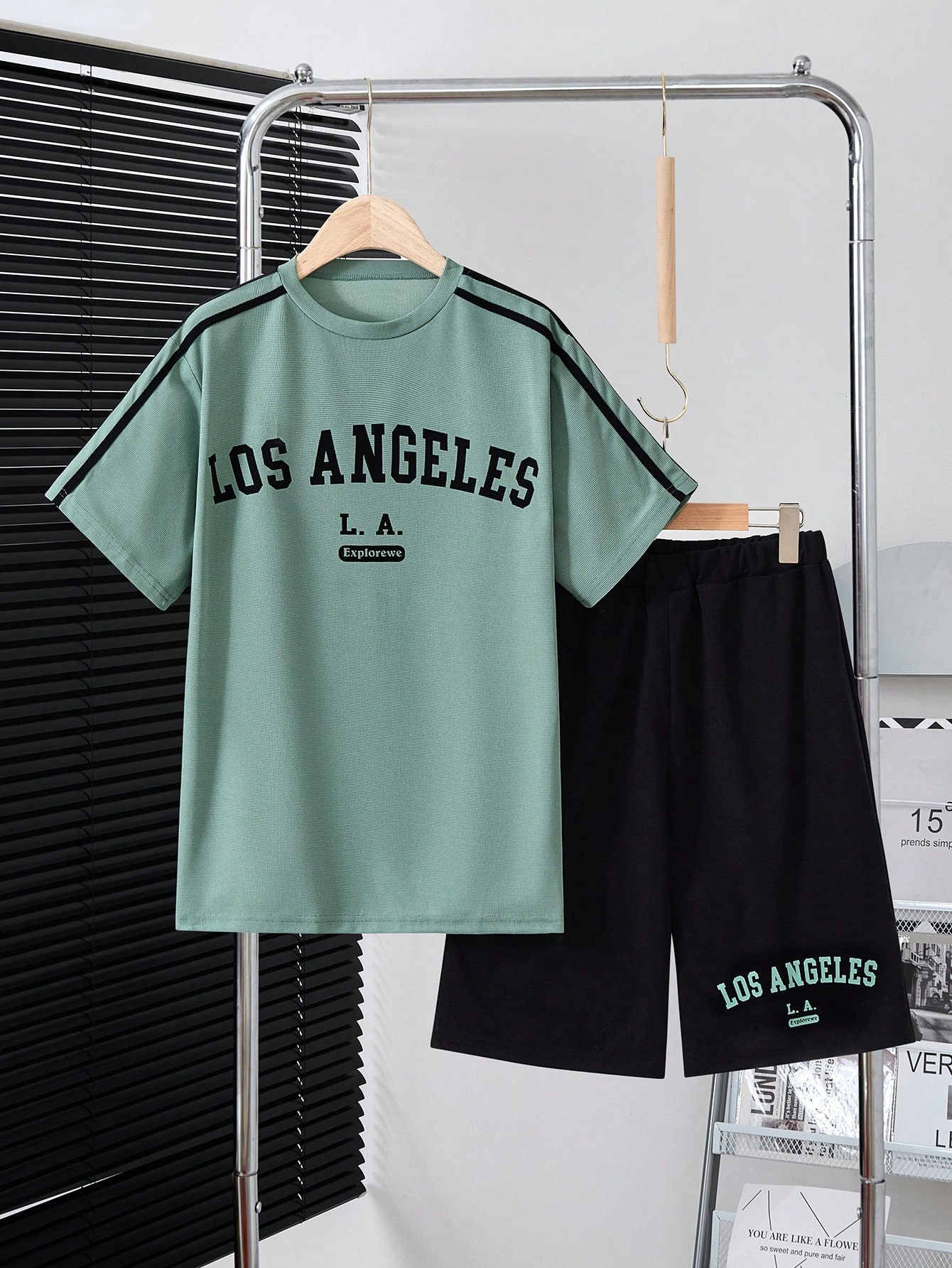  Teenage Boys' T-Shirt Set