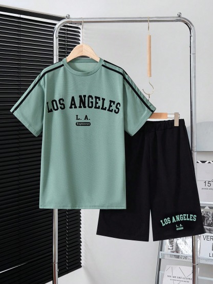  Teenage Boys' T-Shirt Set