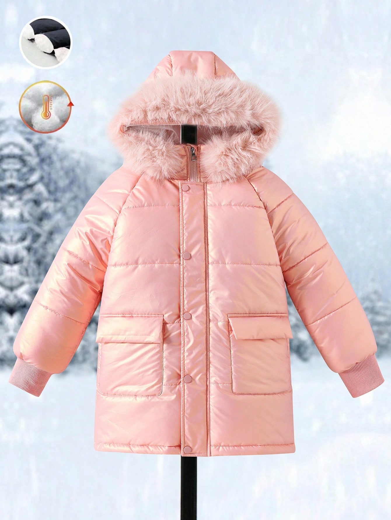 Girls' (Large) Padded Coat