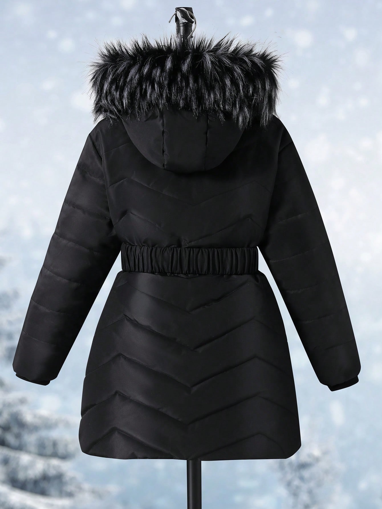 Girls' (Large) Cotton Coat