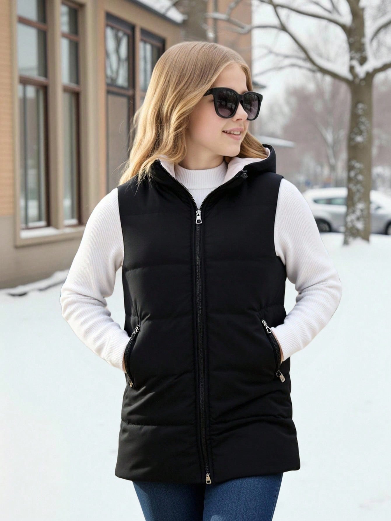  Girls' (Large) Cotton Coat