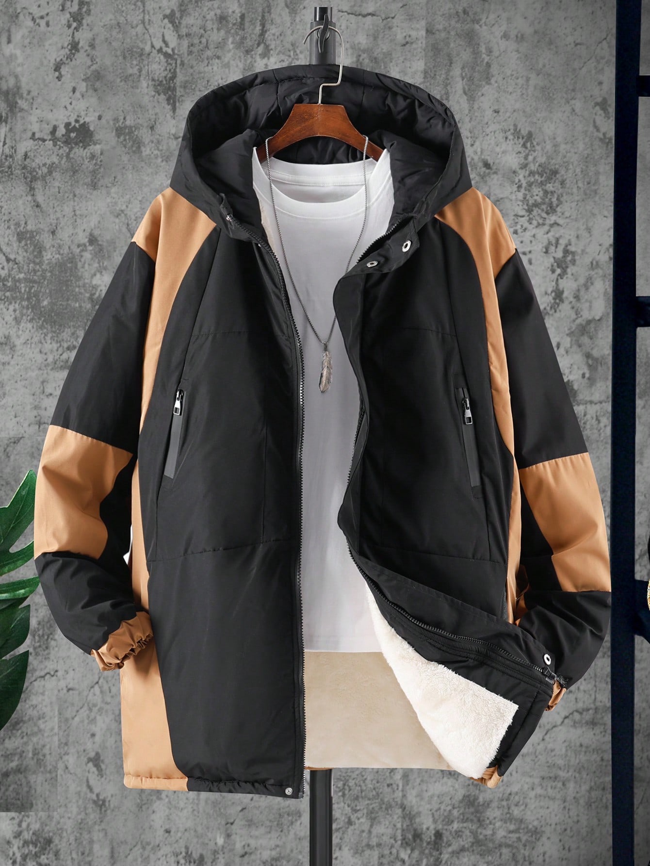 Boys' Cotton-Lined Winter Coat