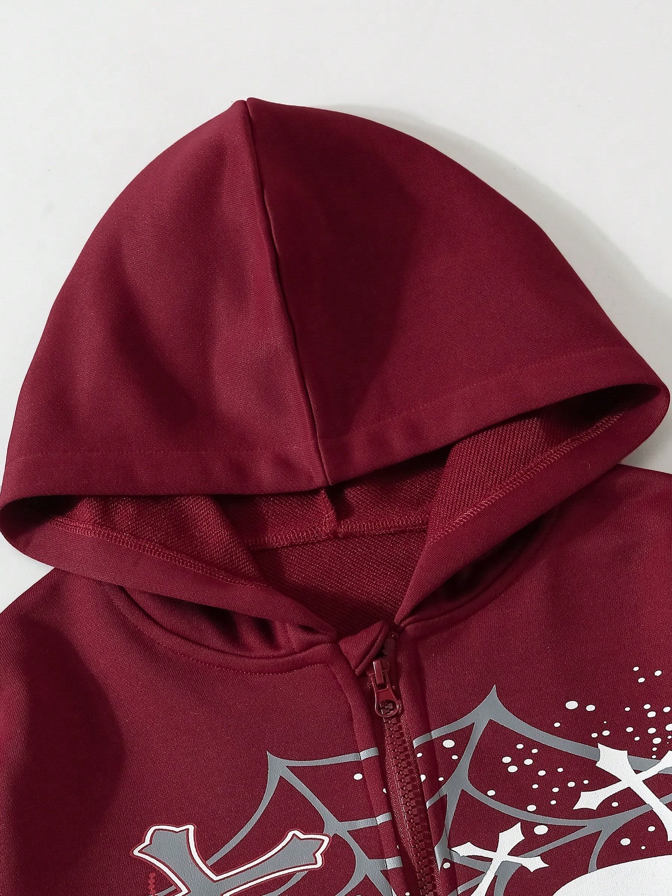 Oversized Boys' Hooded Sweatshirt