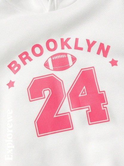 Girls' (Large) Hooded Sweatshirt Set