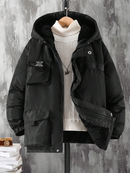  Boys' (Large) Cotton-padded Coat