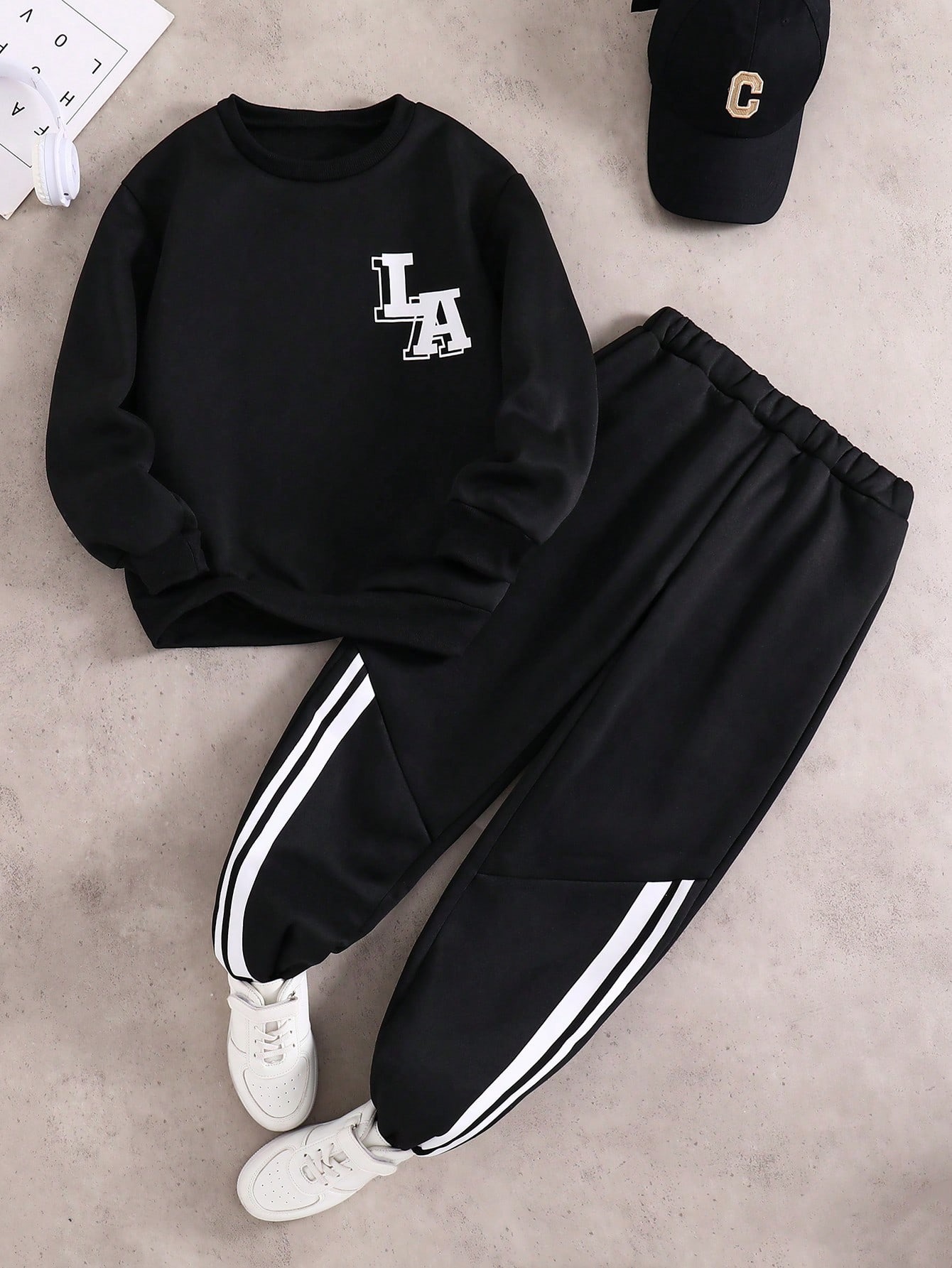 Boys' Oversized Hoodie Set