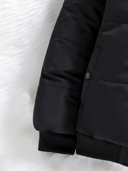 Teenage Boys' Cotton-Lined Jacket