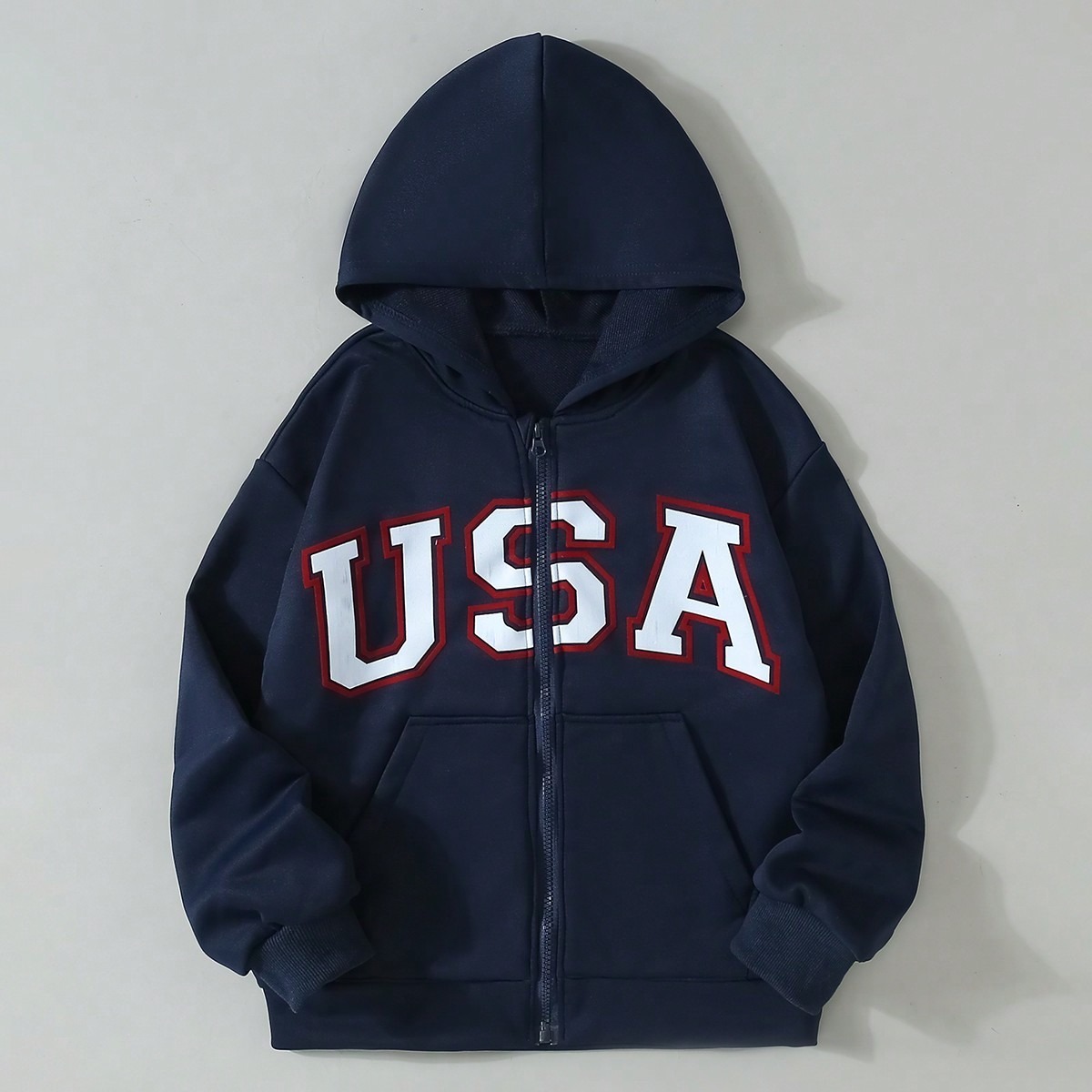 Oversized Boys' Hooded Sweatshirt