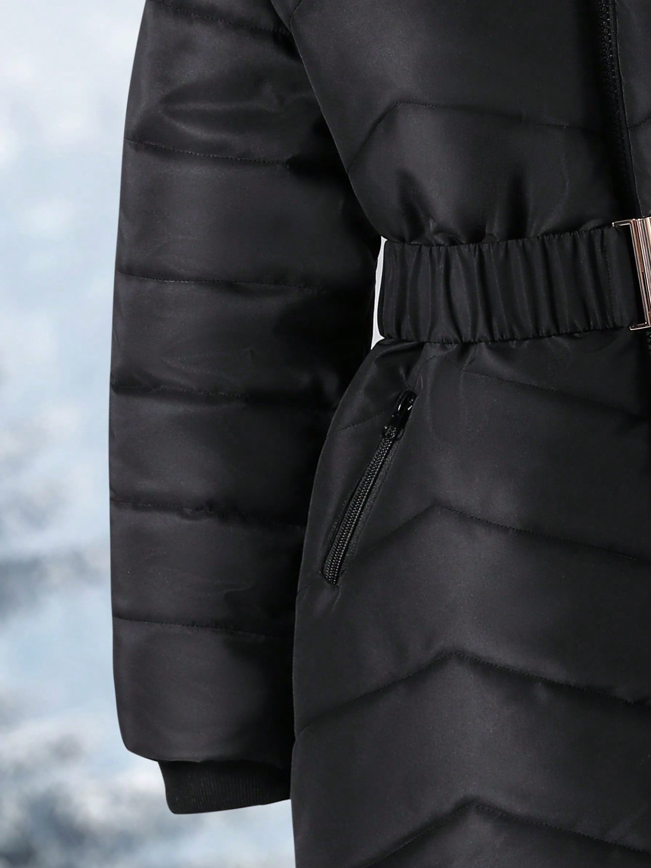 Girls' (Large) Cotton Coat