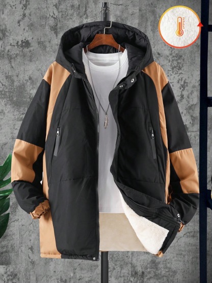 Boys' Cotton-Lined Winter Coat