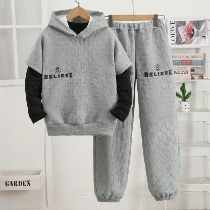  Boys' (Large) Hooded Sweatshirt Set