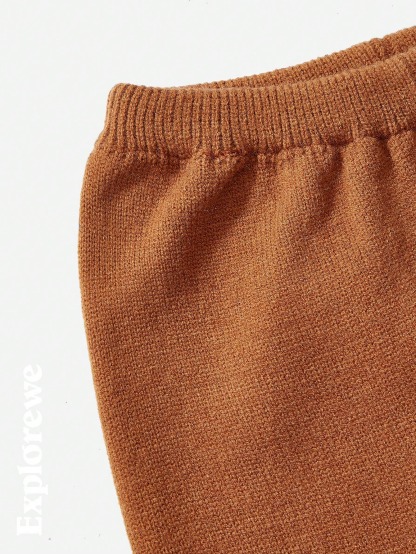 Boy's (Small) Knitted Sweater Set