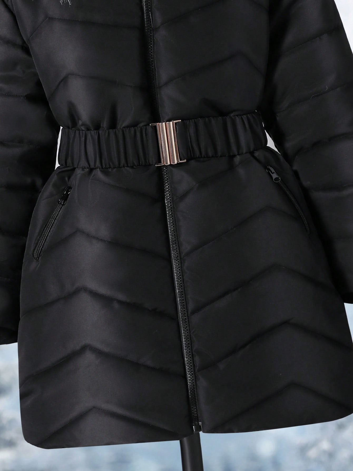 Girls' (Large) Cotton Coat