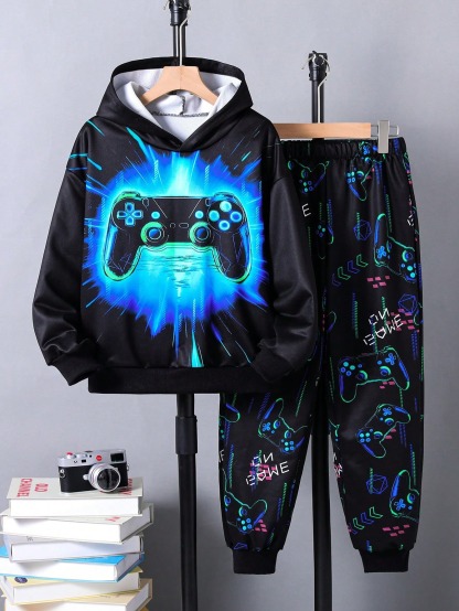  Boys' Oversized Hoodie Set