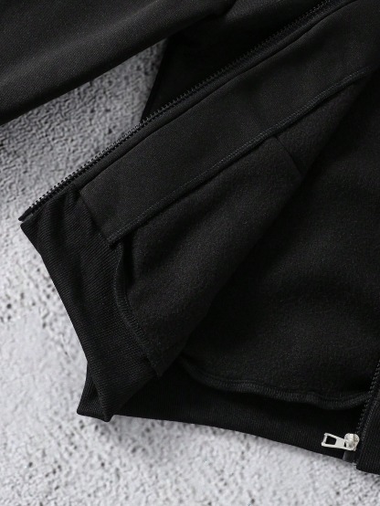  Oversized Boys' Hooded Sweatshirt