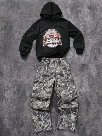 Boys' (Large) Hooded Sweatshirt Set