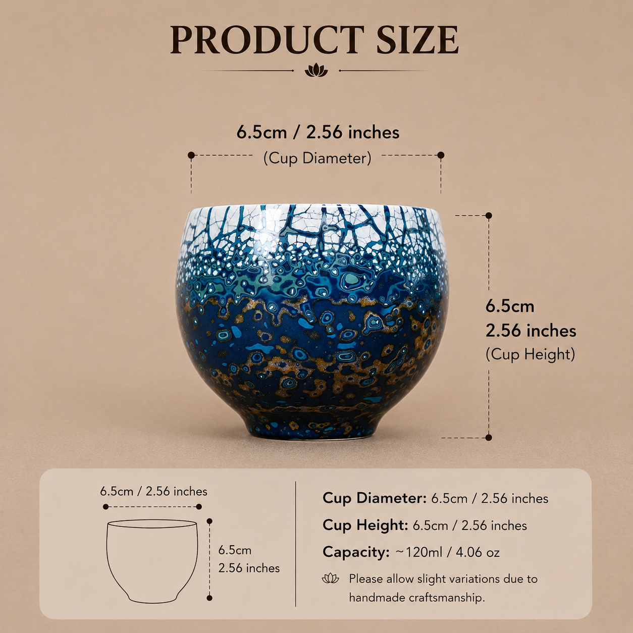 Handmade Thousand Layer Dajiu Lacquer Tea Cup, Oriental Art Lacquer Drinking Cup for Tea Lovers