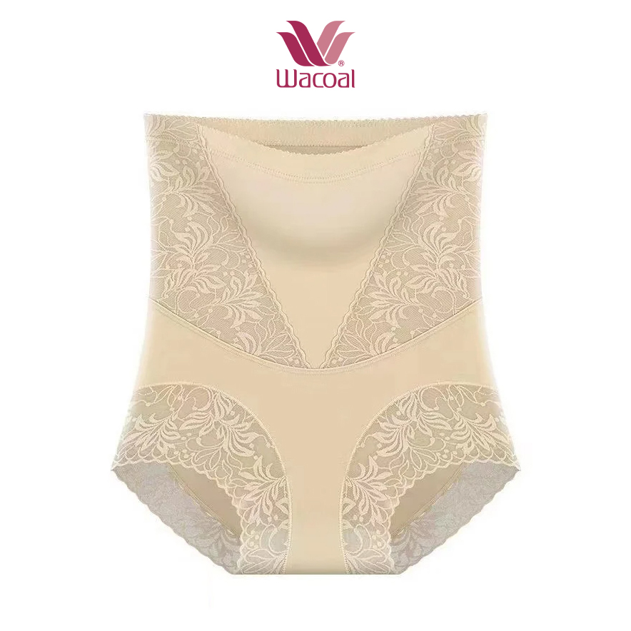 Wacoal ハイウエストショーツ、3A級抗菌クロッチは抗菌防臭効果抜群！伸縮性がよく体にぴったりフィットし、巻き上がらずヒップを挟まない。お腹引き締め、ぽっこりお腹にさよなら!