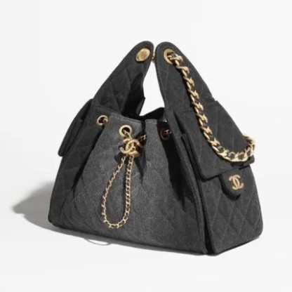 【お洒落さんにお勧めデニム♡】CHANEL25 ホーボーバッグ