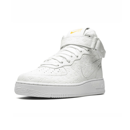 【Louis Vuitton X Nike Air Force 1 White】100足の限定発売! ナイキ エア フォース 1の40周年を記念して、2023年春夏の新作